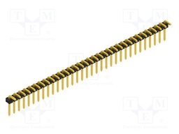 Connector: pin strips; pin header; male; PIN: 33; 2.54mm; THT; 1x33