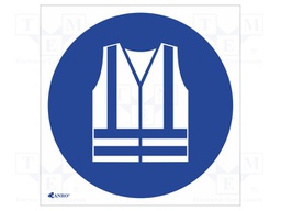 Safety sign; regulatory; Mat: self-adhesive folie; W: 200mm