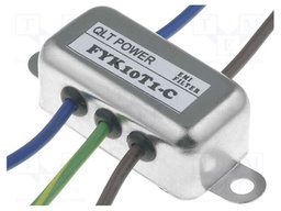 Filter: anti-interference; 250VAC; Cx: 100nF; Cy: 3.3nF; 0.3mH