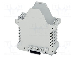 Enclosure base; with FE contact,with terminals; grey; UL94V-0