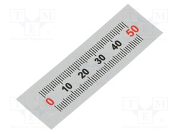 Ruler; figures horizontally arranged,self-adhesive; W: 11mm