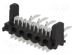 Socket; wire-board; male; PIN: 10; 1.27mm; THT; PicoFlex; 1.2A; 250V