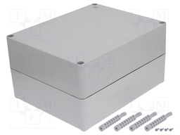 Enclosure: multipurpose; X: 253mm; Y: 313mm; Z: 165mm; INDUSTRIAL