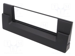 Radio mounting frame; BMW; 1 DIN; black