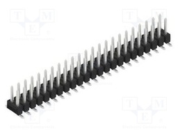 Connector: pin strips; pin header; male; PIN: 46; 2.54mm; SMT; 2x23