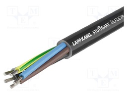 Wire; ÖLFLEX® HEAT 180 EWKF; 7G1m2; Cu; stranded; silicone; black