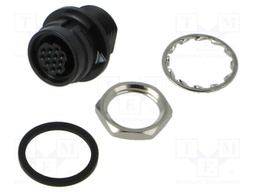 Connector: circular; HR30; Locking: push-pull; socket; female; 2A