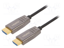 Cable; HDCP 2.2,HDMI 2.1,optical; HDMI plug,both sides; 15m