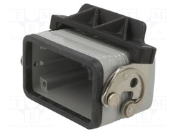 Enclosure: for HDC connectors; C-TYPE; size 57.27; Gland holes: 1