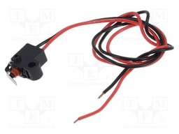 Microswitch SNAP ACTION; with lever; SPST-NC; 0.01A/13.5VDC