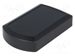 Enclosure: multipurpose; X: 57mm; Y: 92mm; Z: 22mm; ABS; black