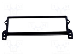 Radio mounting frame; BMW; 1 DIN; black