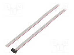 Ribbon cable with IDC connectors; Tape ph: 0.64mm; 1524mm