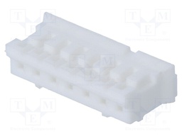 Plug; wire-board; female; 2mm; PIN: 7; w/o contacts; for cable; 100V