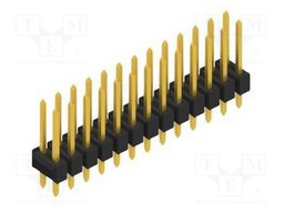 Connector: pin strips; pin header; male; PIN: 26; 2.54mm; THT; 2x13