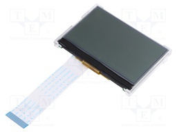 Display: LCD; graphical; 128x64; FSTN Positive; 80x54x9.7mm; LED