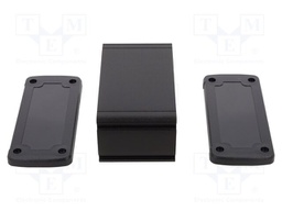 Enclosure: multipurpose; X: 115.1mm; Y: 69mm; Z: 51.6mm; black