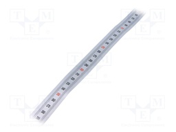 Ruler; figures vertically arranged,self-adhesive; W: 11mm