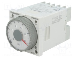 Timer; 0,1s÷500h; DPDT; 250VAC/5A; 100÷240VAC; on panel; -10÷50°C