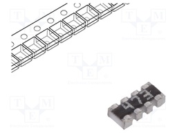 Resistor network: Y; 47kΩ; SMD; 0804; No.of resistors: 4; 63mW; ±5%