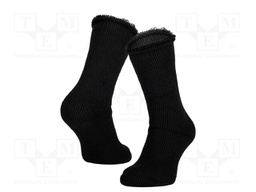Work socks; Size: 39-42; black-grey; thick,furlined