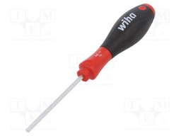 Screwdriver; Allen hex key; Size: HEX 4mm; Series: SoftFinish®