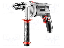 Percussion drill; electric; 13mm; 850W; 230VAC; 0÷3krpm