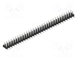 Connector: pin strips; pin header; male; PIN: 62; 2.54mm; SMT; 2x31