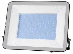 Lamp: LED flood light; 200W; 230VAC; white cold; 115°; 6500K; IP65