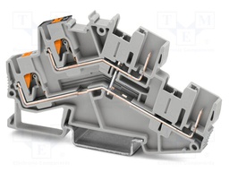 Splice terminal: rail; PA; terminals: 4; W: 5.2mm; H: 92.6mm