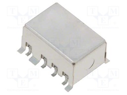 Relay: electromagnetic; DPDT; Ucoil: 12VDC; Icontacts max: 1A; PCB