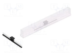 Connector: pin strips; pin header; male; PIN: 24; 2mm; SMT; 1x24