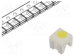 LED; SMD; 4040; white cold; 1200÷1890mlm; 355÷710mcd; 5600(typ)K