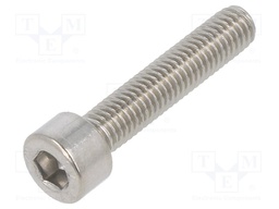 Screw; M5x25; DIN: 912; Head: cheese head; imbus; HEX 4mm