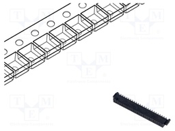 Connector: PCB to PCB; female; PIN: 50; 1.27mm; SFM; SMT; socket