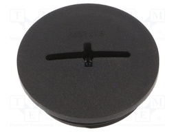 Stopper; M32; 1.5; IP56; Mat: polyamide; Body: black; Thread: metric