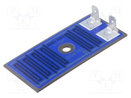Resistor: thick film; heating; screw; 150W; Temp: -40÷200°C; H: 1mm