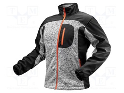 Softshell jacket; Size: XL; grey-black; OUTDOOR