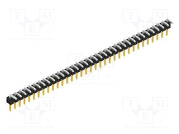 Connector: pin strips; pin header; male; PIN: 34; 2.54mm; THT; 1x34