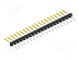 Connector: pin strips; pin header; male; PIN: 20; 2mm; SMT; 1x20