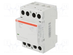 Contactor: 2-pole installation; NO x2; 24VAC; 24VDC; 63A; DIN; ESB