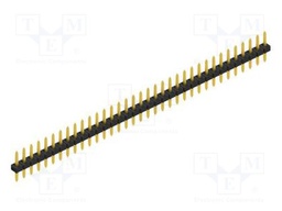 Connector: pin strips; pin header; male; PIN: 35; 2mm; THT; 1x35