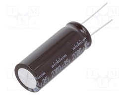 Capacitor: electrolytic; low impedance; THT; 2700uF; 35VDC; ±20%