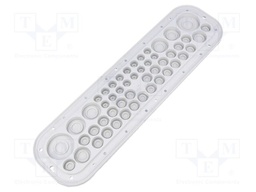 Multigate grommet; TPE (thermoplastic elastomer); Holes no: 50