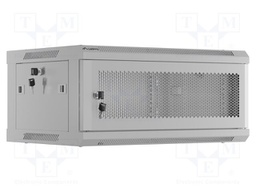Enclosure: rack cabinet; Standard: 19"; 4U; grey; Z: 450mm; X: 600mm