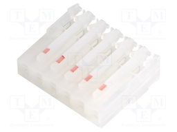 Plug; wire-board; female; PIN: 6; 3.96mm; IDC; for cable; MAS-CON