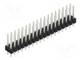 Connector: pin strips; pin header; male; PIN: 36; 2.54mm; THT; 2x18