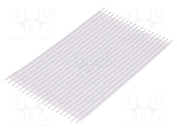 Connector: jumper cable; Cable ph: 2.54mm; L: 76.2mm; straight