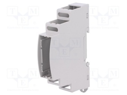 Enclosure: for DIN rail mounting; Y: 90mm; X: 18mm; Z: 53mm; ABS