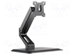Monitor holder; 10kg; 17÷32"; Arm len: 263mm; for one monitor